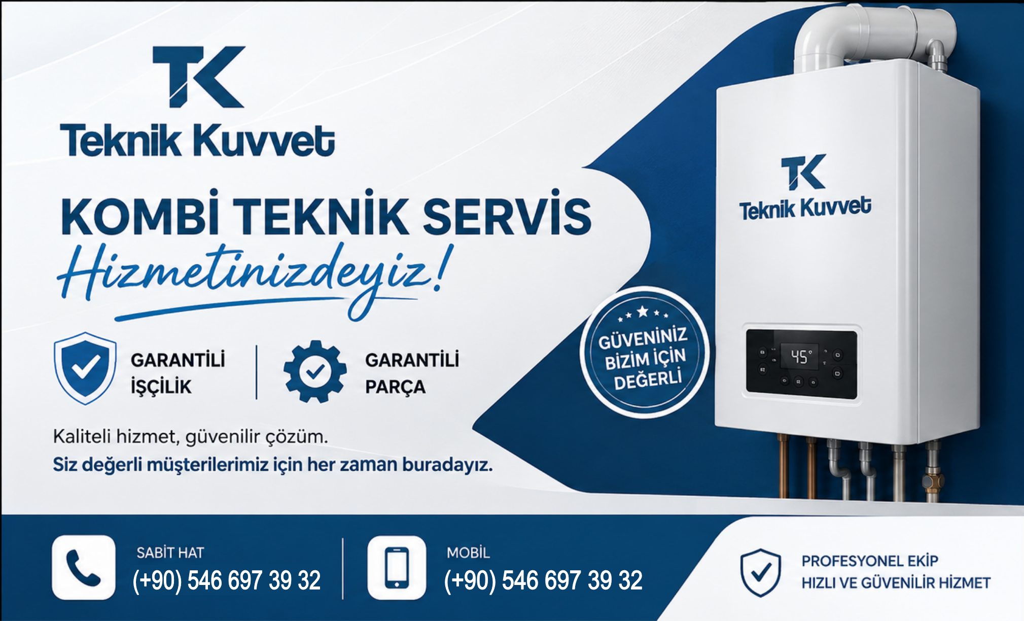 Teknik Kuvvet Kombi Servis